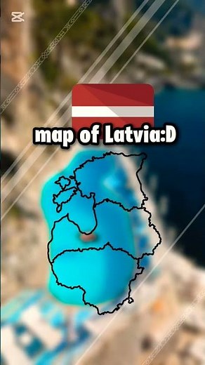 map of Latvia!:D🇱🇻 #geographythroughmaps #europe #map