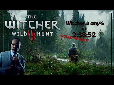 The Witcher 3: Wild Hunt - any% Speedrun in 2:38:52