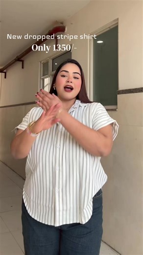 Stylish Plus Size Stripe Shirt for Curvy Essentials