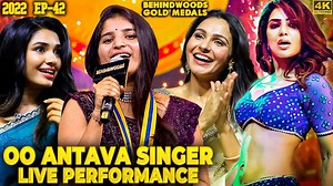 1.4M views · 64K reactions | Oo Antava Singer’s Bewitching VoiceFans HypnotizedHeavenly! Exotic! Indravati Chauhan | Behindwoods | Facebook