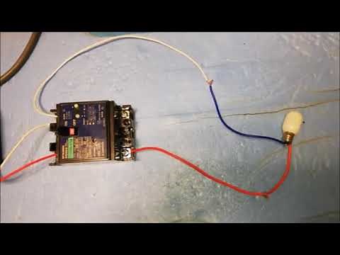 漏電遮断器のトリップ実験と原理説明、中盤から実験動画