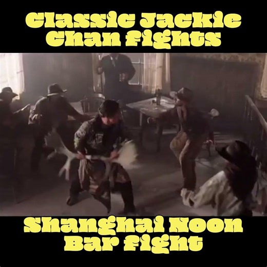 Classic Jackie Chan fight scenes | Shanghai Noon