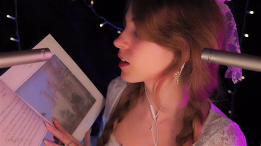 【Yarify_助眠】耳语｜ASMR放松的睡眠听不见的阅读，从耳朵到耳朵！( 3840 X 2160 )