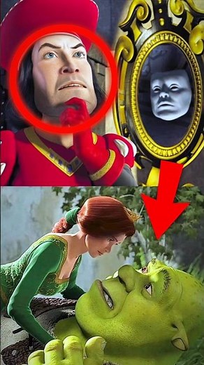 The Hidden Secret of the Magic Mirror in Shrek #shorts