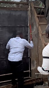 Perfect Rolling gate.. perfect way to hang a rolling gate! #concreteconstruction #building #CostEffectiveDesign #building #rollinggate #gate #laserlevel | DV Engineering Services Ltd