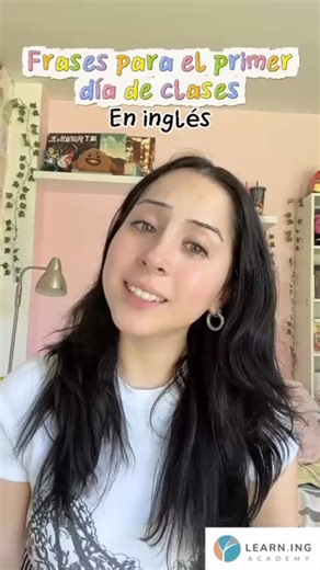 Learning Corporation Latam 🇨🇱🌎🇦🇷 | Mini clase de inglés: Frases útiles para el primer día de clases ✏️ 📲 www.learningacademy.cl 📧 academy@learningcorporation.cl 📝🎓... | Instagram