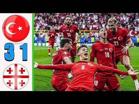 Turkey vs Georgia [3-1] | All Goals & Extended Highlights | UEFA Euro 2024