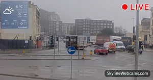 【LIVE】 Kamera na żywo Centrum miasta Dover | SkylineWebcams