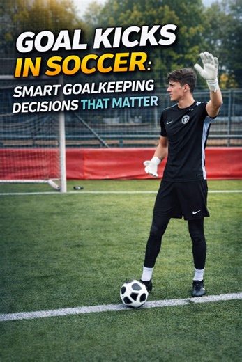 Goal kicks in soccer: Smart goalkeeping decisions that matter