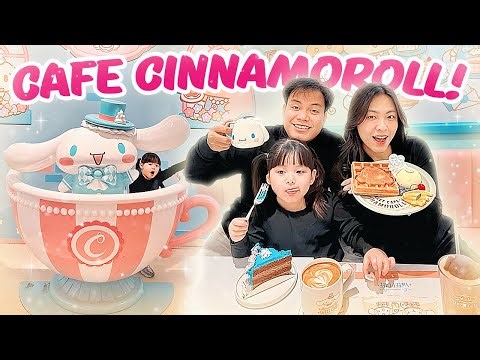 YUKA-CHAN MAIN KE CAFE CINNAMOROLL VIRAL DI KOREA! | vlog