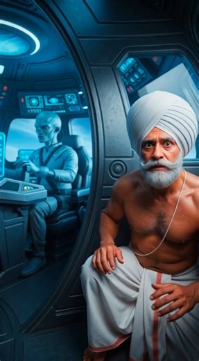 Kisan Aur Alien Ki Rahasyamayi Yatra 👽😭// #ai #entertainment #sad #alien #kisan #shorts #animation