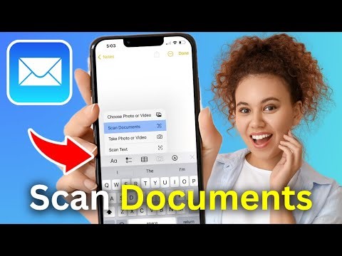 How To Scan Documents On iPhone and Send To Email - Step By Step