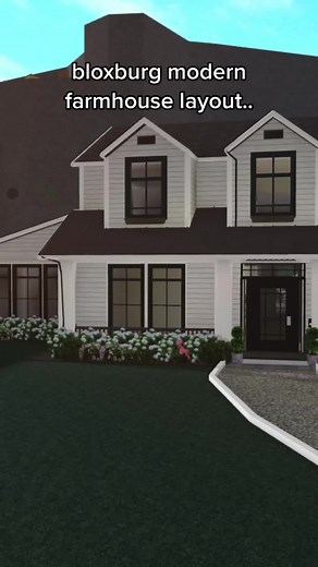Ultimate Bloxburg Realistic Modern Farmhouse Build