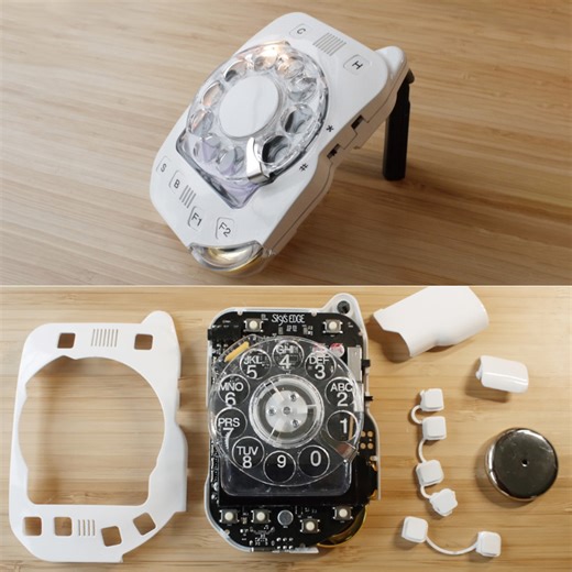 New Rotary Un-Smartphone Has LTE Connectivity and OLED Screen, Keeps Rotary Dial