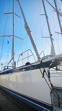 New Hallberg Rassy 44 - A quick look inside of this beautiful yacht!