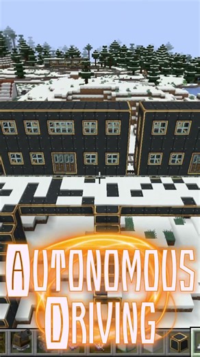 Double-Decker Train #minecraftshorts