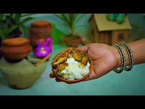 Tiny Cooking | Small fish fry and cooking recipe | Miniature Fish Full Meals Cooking
