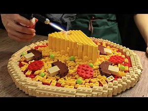 Too REAL to be LEGO: Super Cheesy Thin & Crust Pizza Recipe!