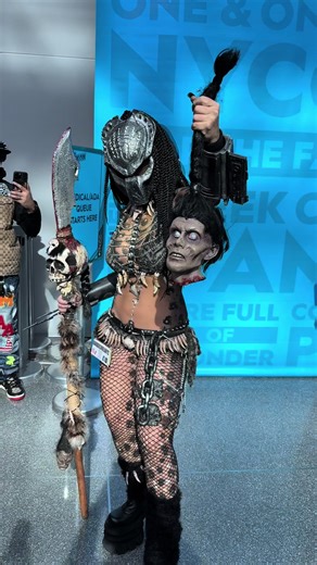 Predator Cosplay at New York Comic Con 2024
