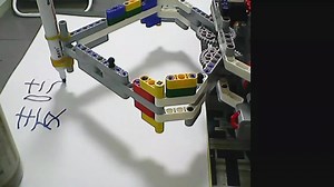 当乐高不只是玩具：一个 Python 写字机器人