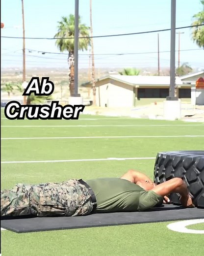 Ab crusher. Try this if you want better abs! #musclebodymodel #streetworkout #calsthenics #marinecorps #29palms #workworkwork #abworkout