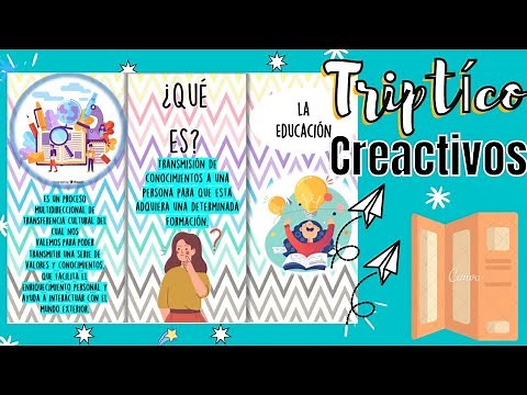 How to make a TRIPTYCH in Word 💻📑