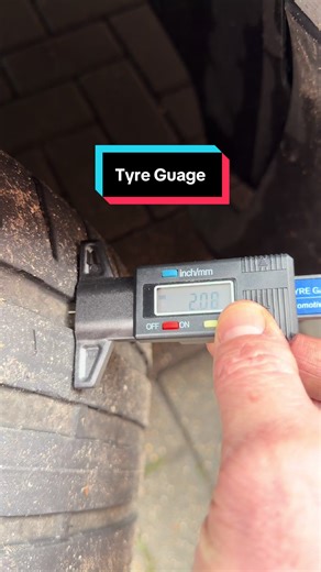 Monitor Your Tire Wear with a Digital LCD Depth Gauge