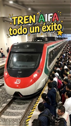 The AIFA Train: A Complete Success!!! #suburbantrain #aifa #automobile
