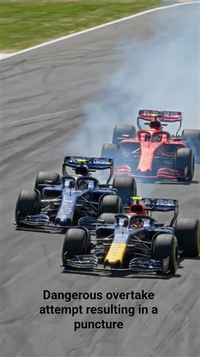 This driver cost the leader his 1st place in a crazy brave overtake attempt