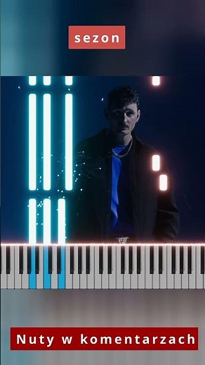 Dawid Podsiadło - sezon 🎹 Piano Tutorial 🔥 Nuty #shorts