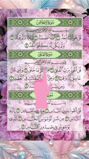 Quran #recitation Last 3 Qul Shareef #quran #viralshort #Tilawat #IslamicShorts