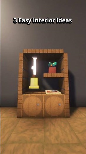 Simple but Beautiful Interiors ✨ | Minecraft Build Ideas