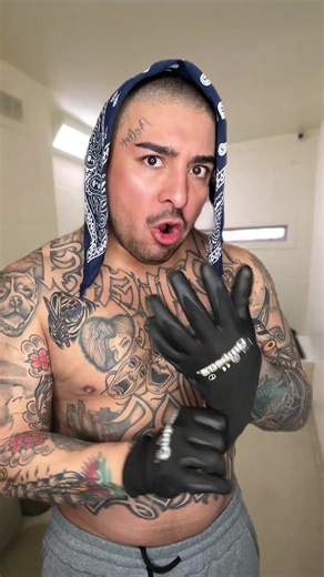 Mission Trouble for Homie with Aztec Tattoos