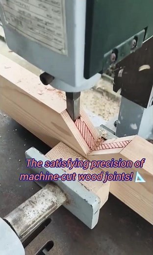 Precision Angled Wood Joint Cutting with a Mortiser Machine