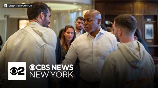 Mayor Adams meets with former hostages in Israel