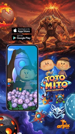 Toto Mito | Toto Mito Space Advanture 🚀 get free iOS / Android Blast off into the galaxy and become the ultimate space hero! When the evil alien... | Instagram