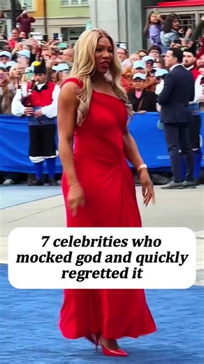 **7 Celebrities Who Mocked God and Quickly Regretted It#CelebrityRegrets #BlasphemyConsequences #DivineIntervention #CelebrityScandals #KarmicJustice