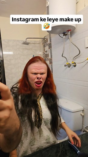 48M views · 13K reactions | Instagram ke leye make up 藍#instagram #makeup #grwm #grwmreel #husbandwifecomedy | Ashwani Baliyan | Facebook