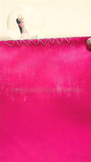 Overlock Stitch By Hand Tutorial | How To Do Overlock Stitch By Hand #shorts #overlock #ytshorts
