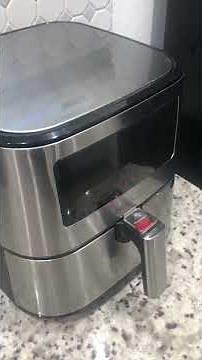 insignia 5 QT- Digital Air Fryer_ Stainless Steel review