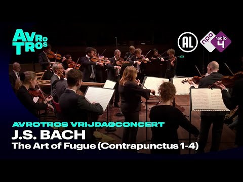 J.S. Bach: The Art of Fugue BWV 1080 (Contrapunctus 1-4) - Concertgebouw Chamber Orchestra - Live HD