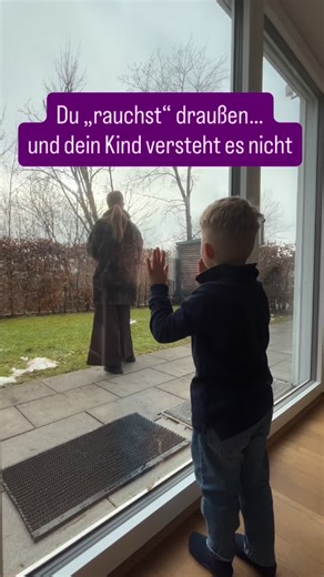 Rauchen nimmt dir Zeit, die dein Kind nicht zurückbekommt. Dieser Satz beschreibt genau, was im heutigen Reel passiert. Und ehrlich? Es trifft tief. Nicht das Rauchen an sich tut weh... sondern die Distanz, die dadurch entsteht. Die Momente, in denen dein Kind einfach bei dir sein will... dein Kind schaut zu dir auf und du bist gerade am rauchen… Rauchen nimmt dir nicht nur Luft. Es nimmt dir Nahe. Zeit. Verbindung. Und Kinder verstehen diese Distanz nicht…sie fühlen sie einfach. Wenn du dich da