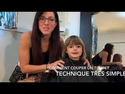 Comment couper un toupet