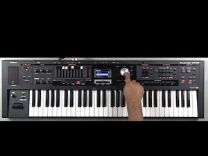 Roland VR-09 - Selecting/ Playing Rhythm Patterns