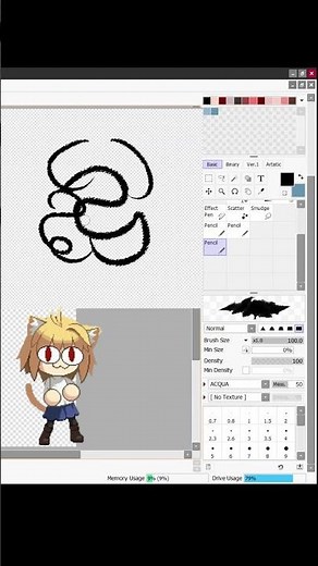 Tips de Paint Tool SAI P1 #tutorials #Dibujodigital #pincel #painttoolsai #SAI #tutorial #digitalart