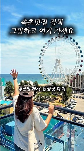 서울 사람들은 모르는 속초 물회, 이정도였나요🔥