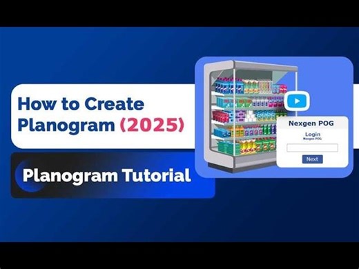 Planogramming Made Easy: Nexgen POG 2025 Tutorial | Planogram services