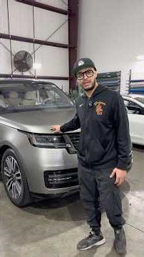 Matte Paint Protection Film on a Range Rover | Factory Matte Look With Real Protection