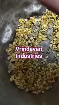 Daal Sorting In Sortex Machine. Vrindavan Industries.