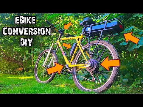 Converting an Old MTB to an E-Bike Using a Bafang Conversion Kit | $700 Kit With Battery